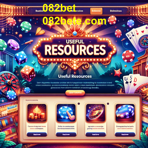 Descubra a Categoria 'Recursos Úteis' no 082bet